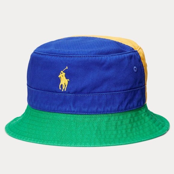 Polo Ralph Lauren Other - Polo Ralph Lauren Loft Color Block Bucket Hat Cap - New W/ Tags